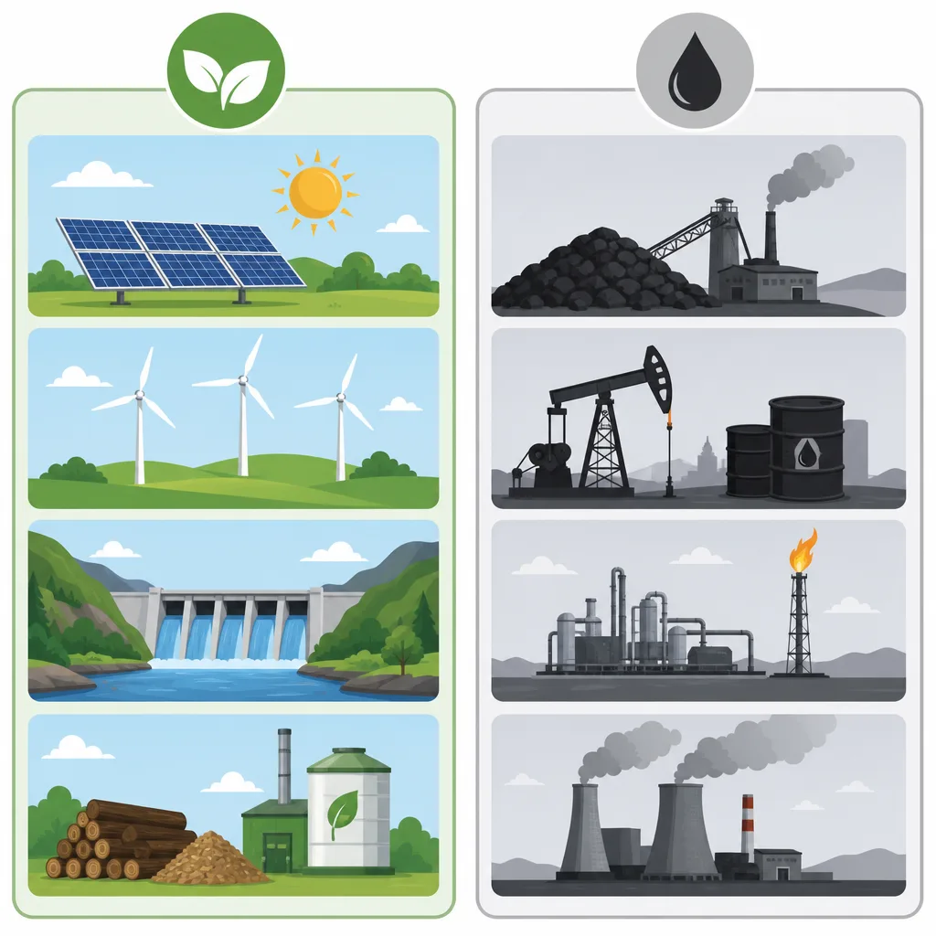 Analisis Energi Terbarukan dan Tidak Terbarukan