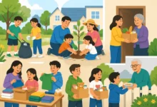 Belajar Hidup Rukun dan Bergotong Royong Bersama Teman