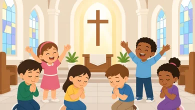 Gereja Tempat Beribadah dan Pembiasaan Doa Pujian Kelas 2
