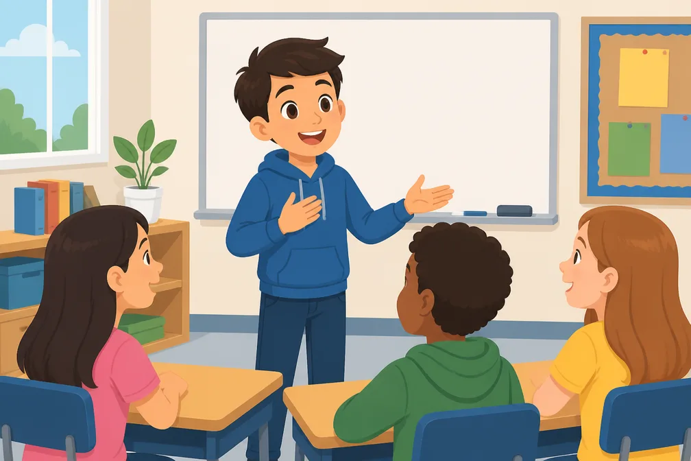 Serunya Menyampaikan Gagasan Secara Lisan Saat Berbicara