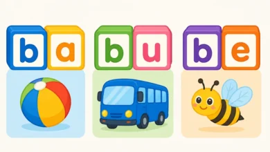 Yuk Belajar Membaca Suku Kata Ba Bu Be!
