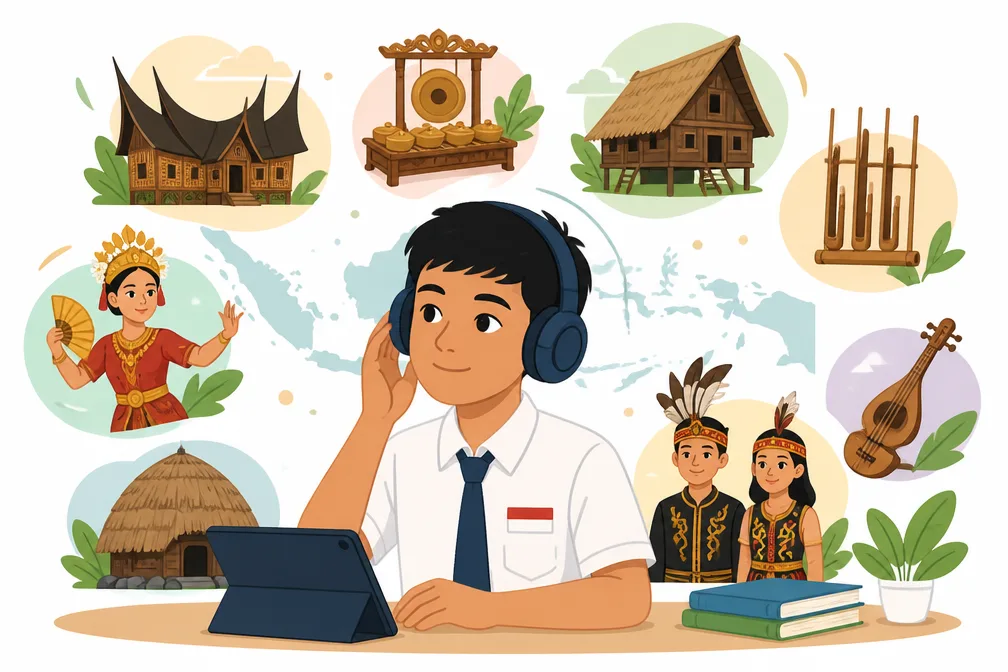 Kiat Menyimak Gagasan Pokok Keragaman Daerah Indonesia