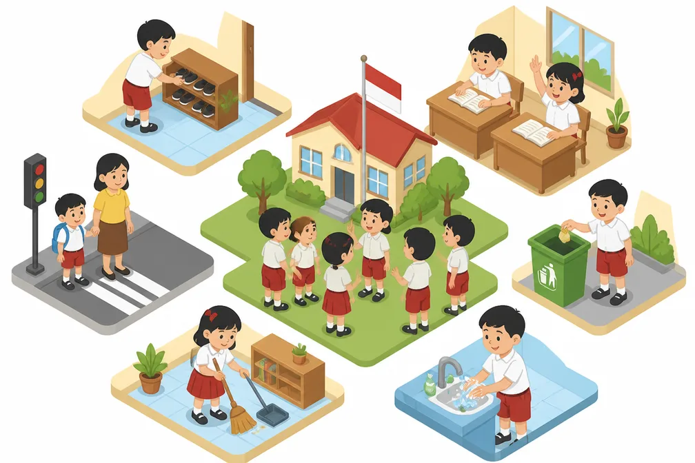 Yuk, Ceritakan Pengalaman Mematuhi Aturan di Rumah!